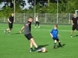 Laatste training S.K.N.W.K. JO10-1 van seizoen 2022-2023 (partijtje tegen de ouders) (87/165)